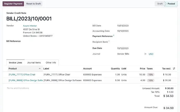 Odoo Invoice Setup and Final Layout
